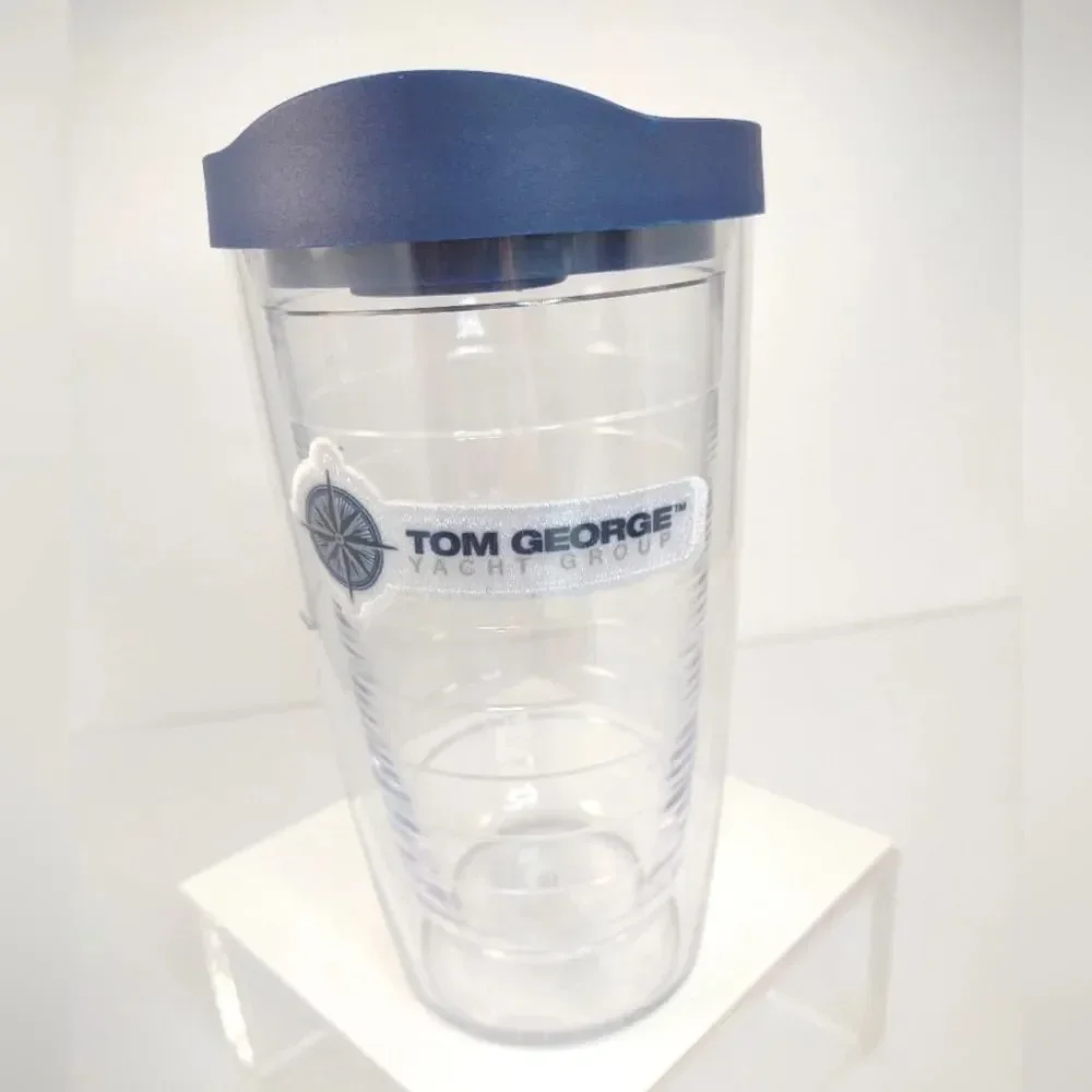 Tervis 16 oz. Promotional Tumbler Clearwater, FL Tom George Yacht Group NWOT